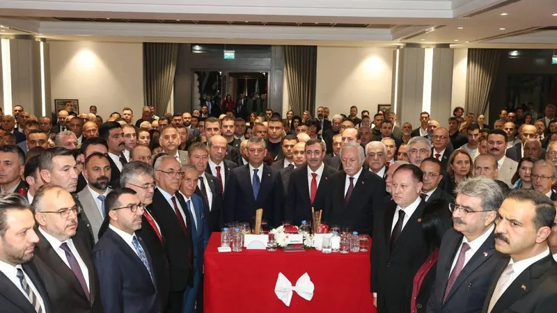 Kars Milletvekili Adem Çalkın, KKTC’nin 42. kuruluş yıl dönümü resepsiyonuna katıldı