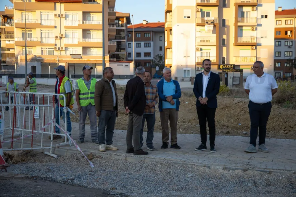 PİYADE ER FİKRET KARAMUSAOĞLU CADDESİ’NDEKİ ÇALIŞMALAR SONA YAKLAŞTI