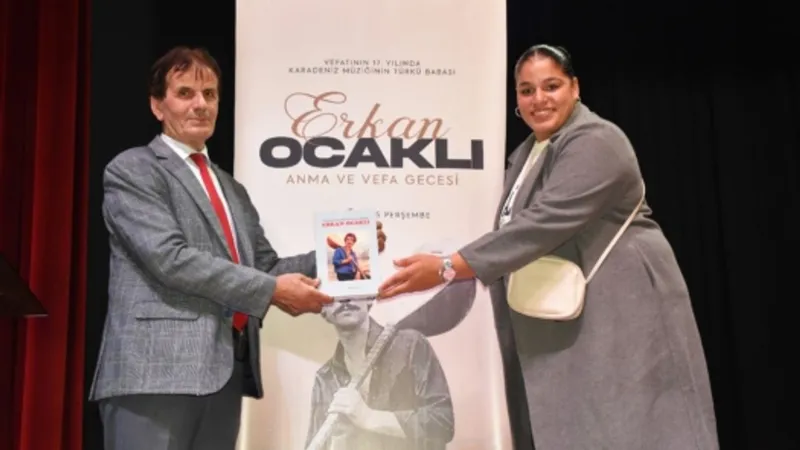 Erkan Ocaklı ölümünün 17.yılında anıldı