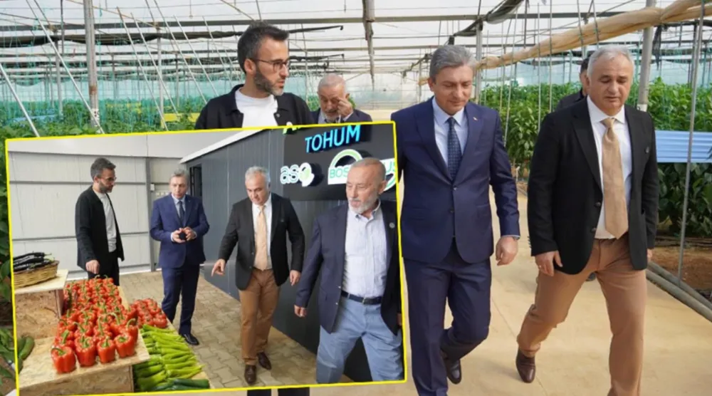 Antalya Valisi Şahin’den ANAMAS Tohum’a ziyaret