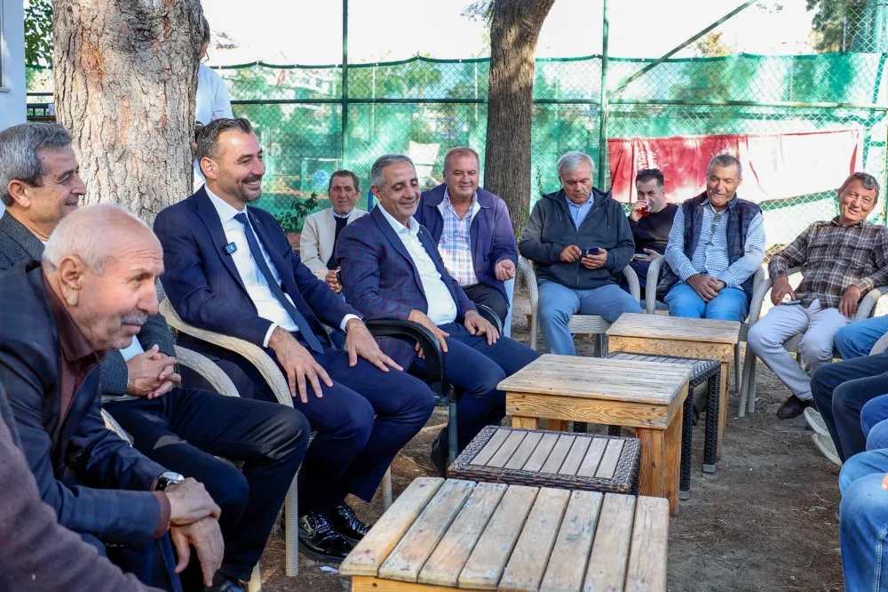 BAŞKAN VEKİLİ MEHMET ÇİÇEK’TEN EMEKLİ ÖĞRETMENLERE ZİYARET 