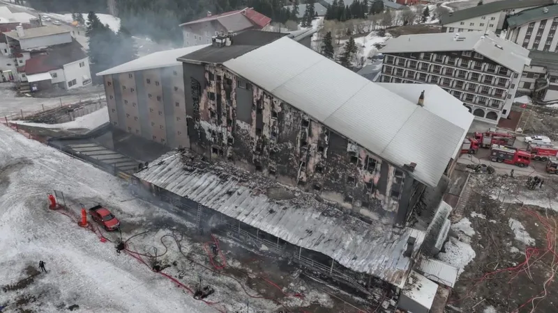 Uludağ’daki otel yangınına ilişkin rapor tamamlandı