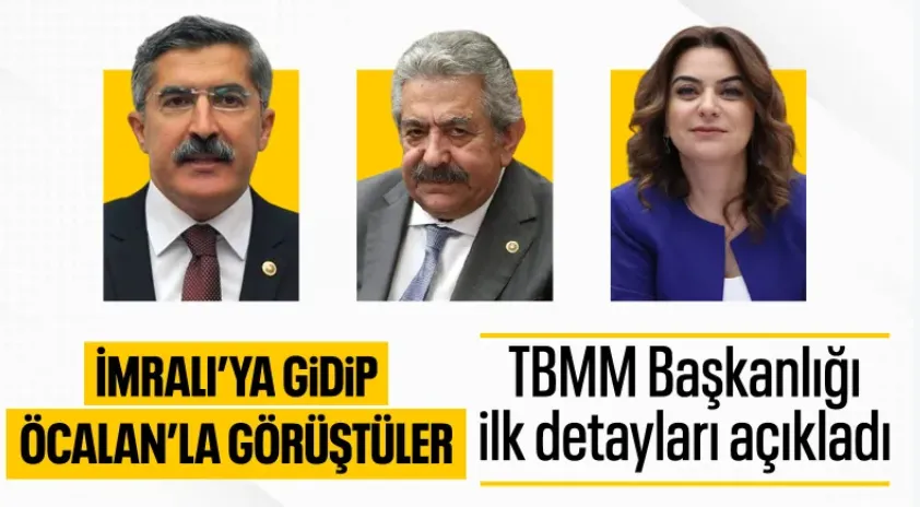 TBMM: Heyet İmralı’yı ziyaret etti