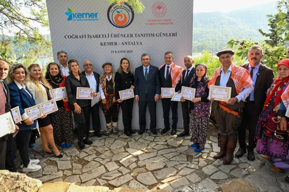 KEMER’İN EŞSİZ LEZZETLERİ COĞRAFİ İŞARET YOLUNDA