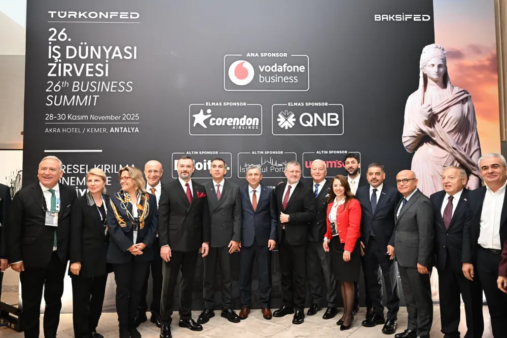 26. İŞ DÜNYASI ZİRVESİ ANTALYA’DA BAŞLADI