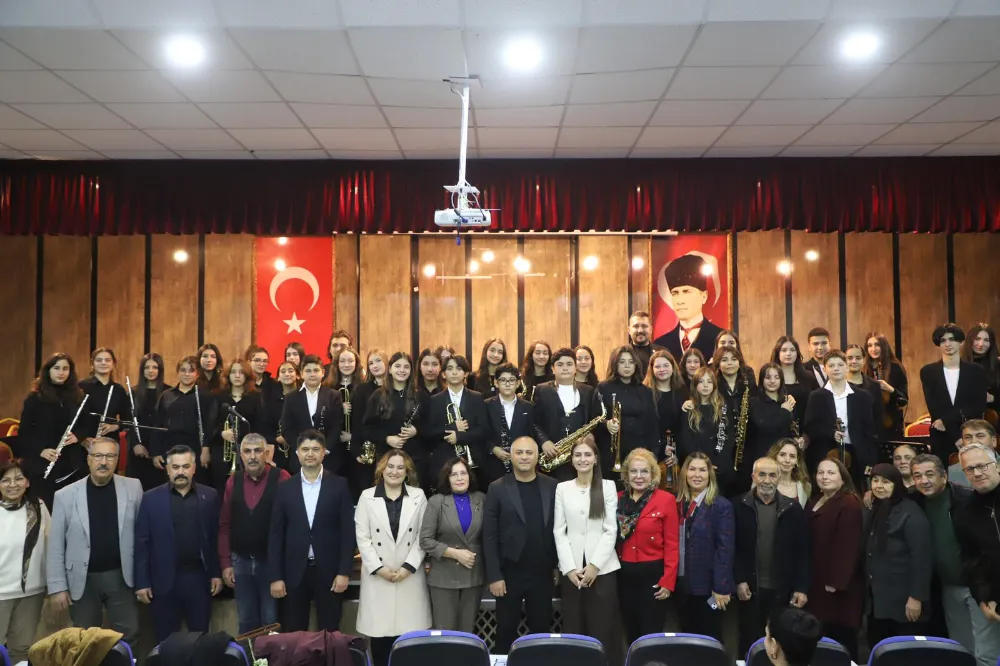 Geleceğin müzisyenlerinden Korkuteli’nde anlamlı konser