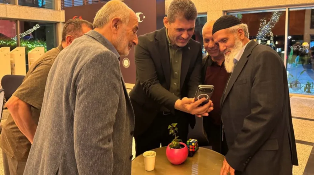 Ali Çetin, şehit aileleriyle buluştu