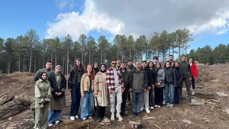 Kırşehir’den gelen gençler Çine’de umut yeşertti