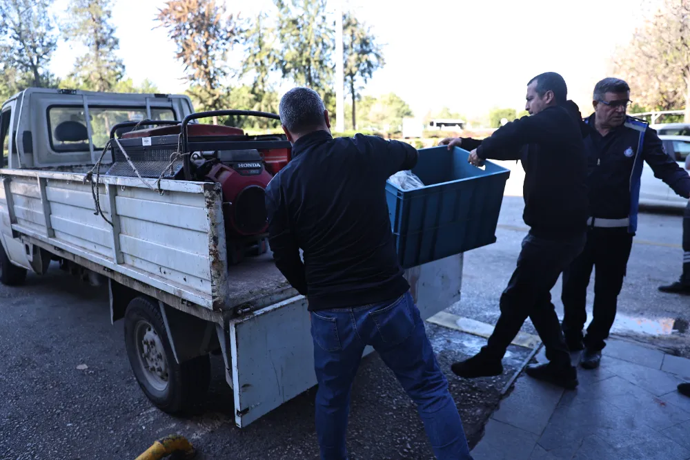 Menşei belli olmayan ve damgasız olan etlere el konuldu
