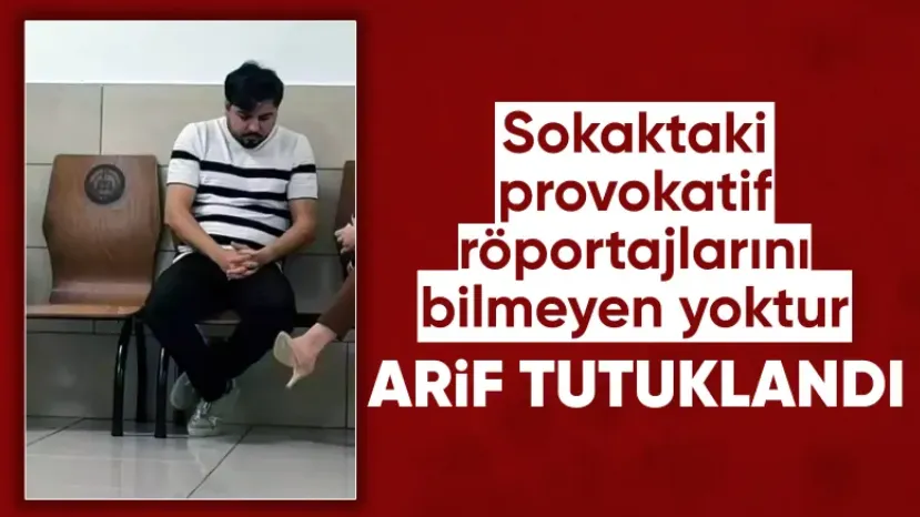 Sosyal medya fenomeni Arif Kocabıyık tutuklandı