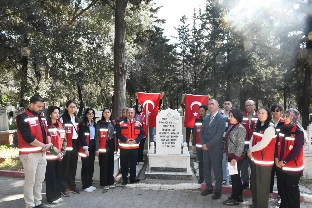 İl Müdürümüz Galip SÖKMEN Tarafından Şehit Kabri Ziyareti Gerçekleştirildi