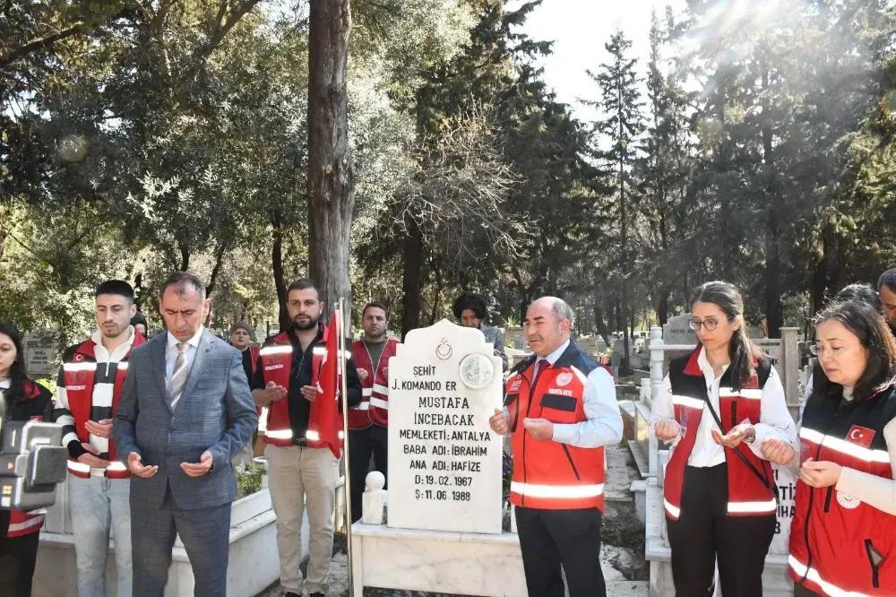 İl Müdürümüz Galip SÖKMEN Tarafından Şehit Kabri Ziyareti Gerçekleştirildi