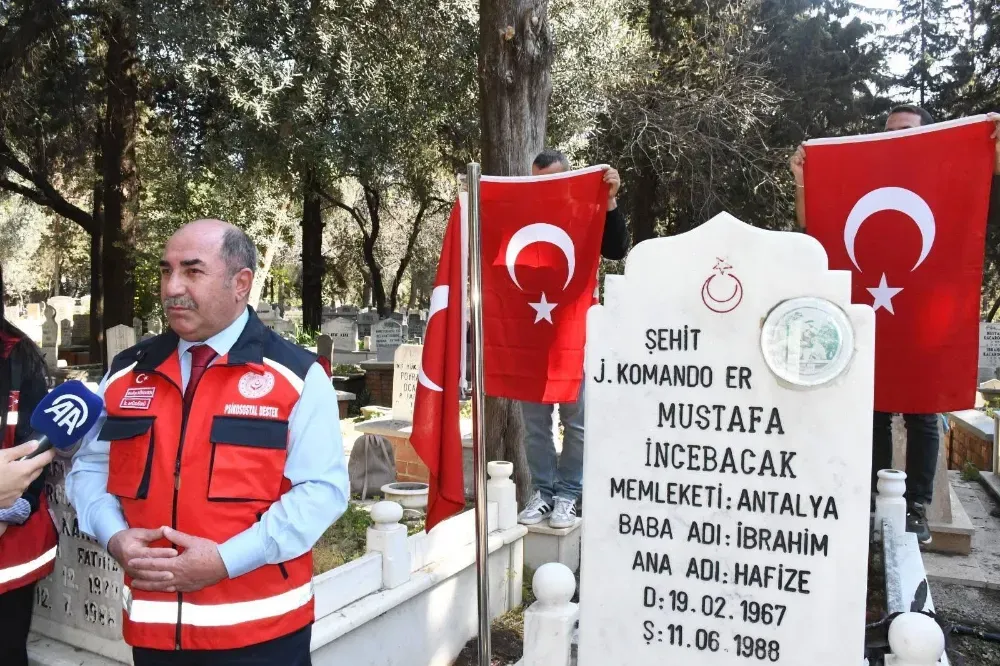 İl Müdürümüz Galip SÖKMEN Tarafından Şehit Kabri Ziyareti Gerçekleştirildi