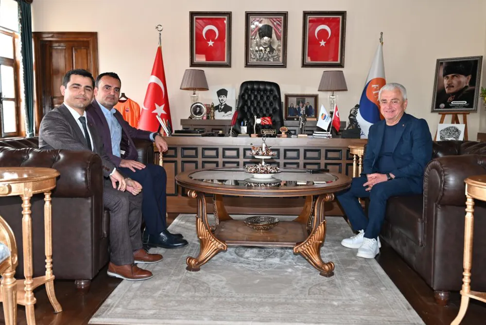 Kaymakam ve Başsavcı’dan tebrik ziyareti