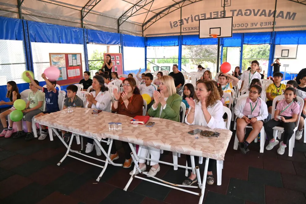 MANAVGATLI ÇOCUKLAR BİL BAKALIM YARIŞMASINDA TER DÖKTÜ