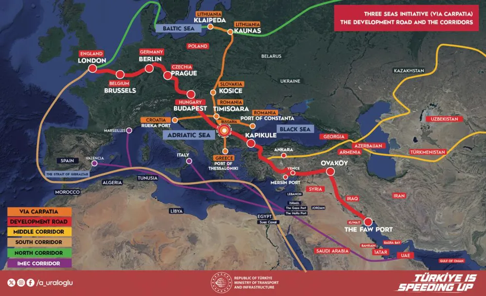 ORTA KORİDOR VE KALKINMA YOLU’NU GÜÇLENDİRECEK PROJE: VİA CARPATİA