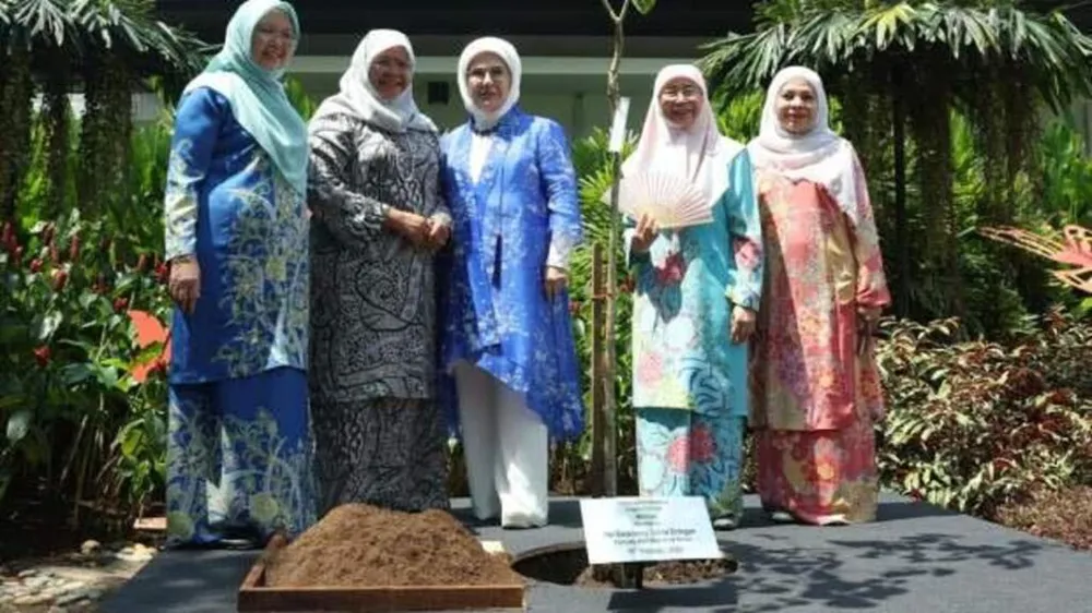 Emine Erdoğan, Kuala Lumpur Perdana Botanik Bahçesi