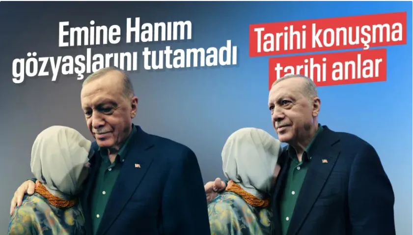 AK Parti kampında Emine Erdoğan