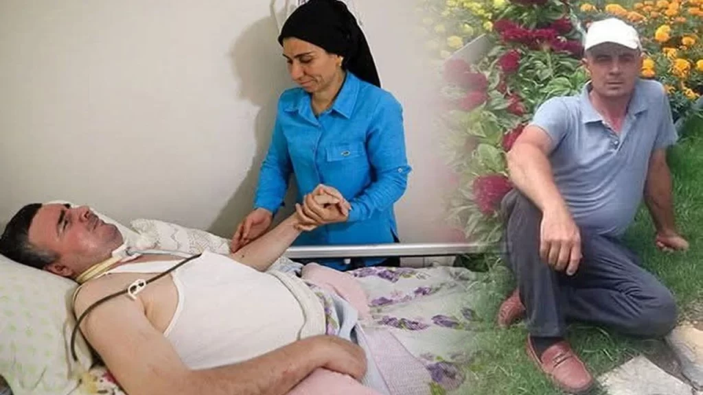 Beynine pıhtı atan bahçıvan yeniden ayağa kalkmak istiyor