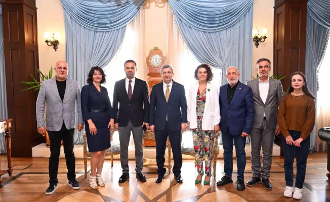 TİM-BİR Antalya temsilcileri Vali Şahin’i ziyaret etti